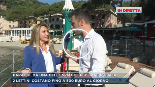 In Liguria una delle spiagge più care d’Italia: due lettini costano fino a 500 euro al giorno – IL VIDEO