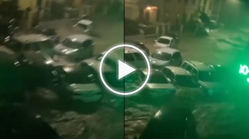 Terribile alluvione in Toscana, le immagini da Prato: auto trascinate dalla furia dell’acqua – IL VIDEO