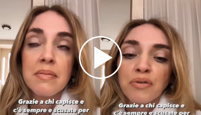 Lo sfogo sui social di Chiara Ferragni: “Periodo doloroso, basta fingere che vada tutto bene” – IL VIDEO